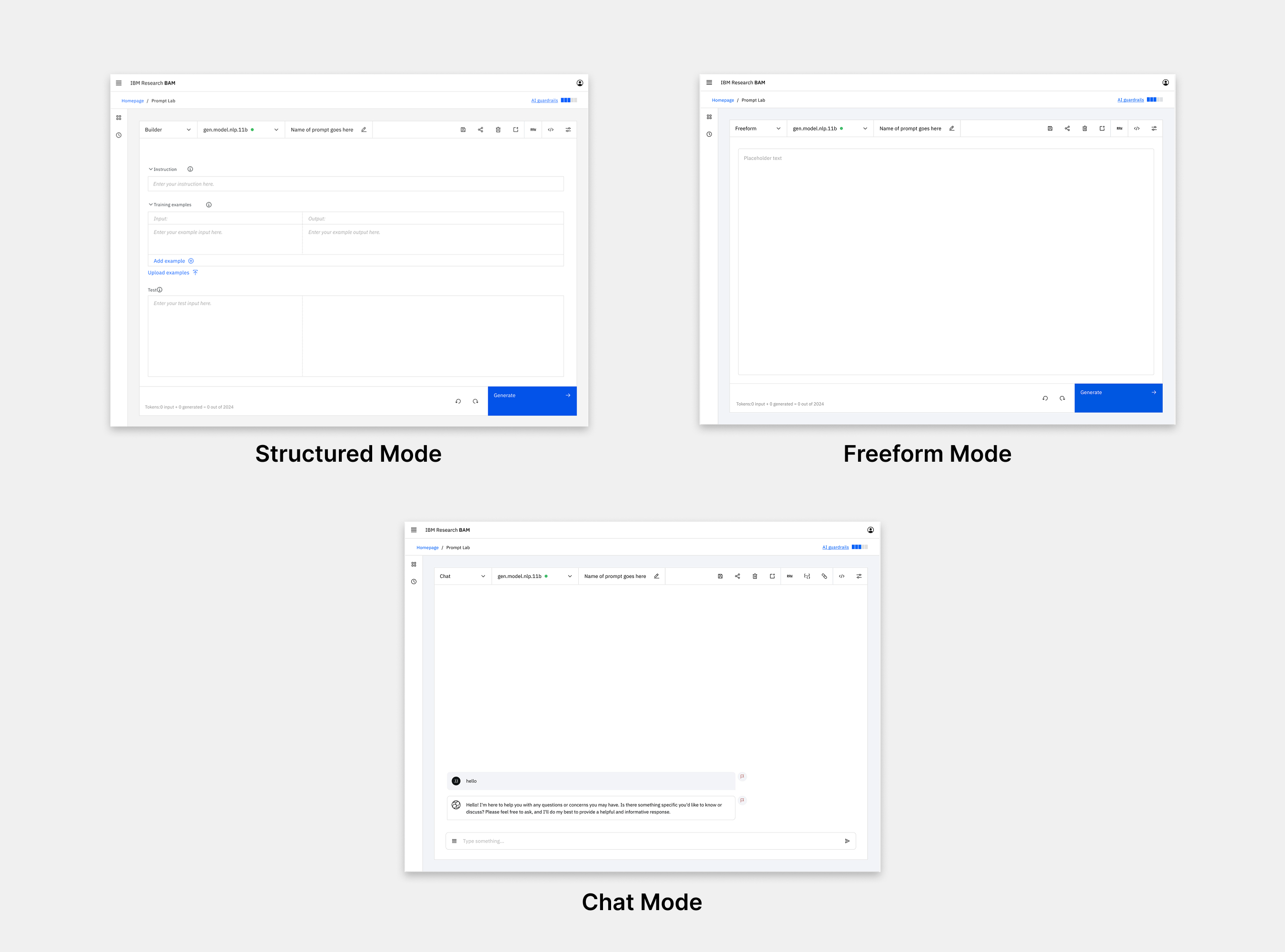 proposal of three screens