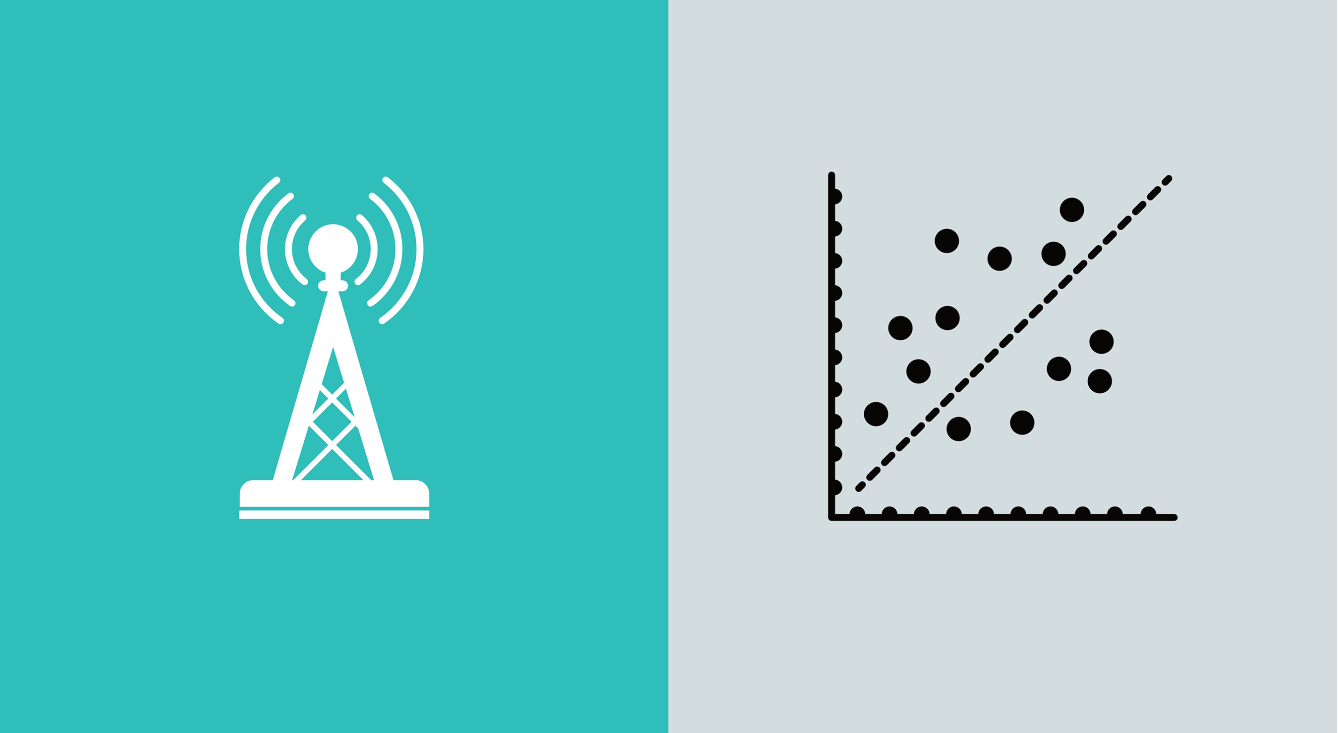 signal vs noise graphic